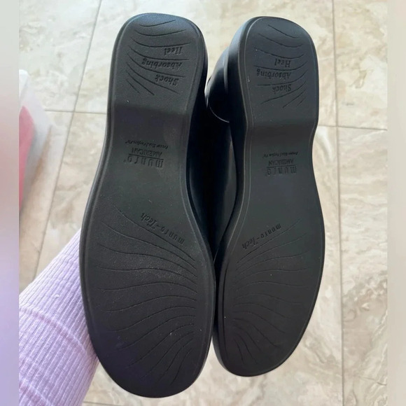 BNIB Munro Black Leather Lace-Up Shoes Sz. 11 - Picture 3 of 7